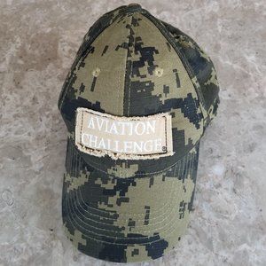 NEW Adult/Youth Unisex Digital Green Camo Hat Aviation Challenge Embroidery
